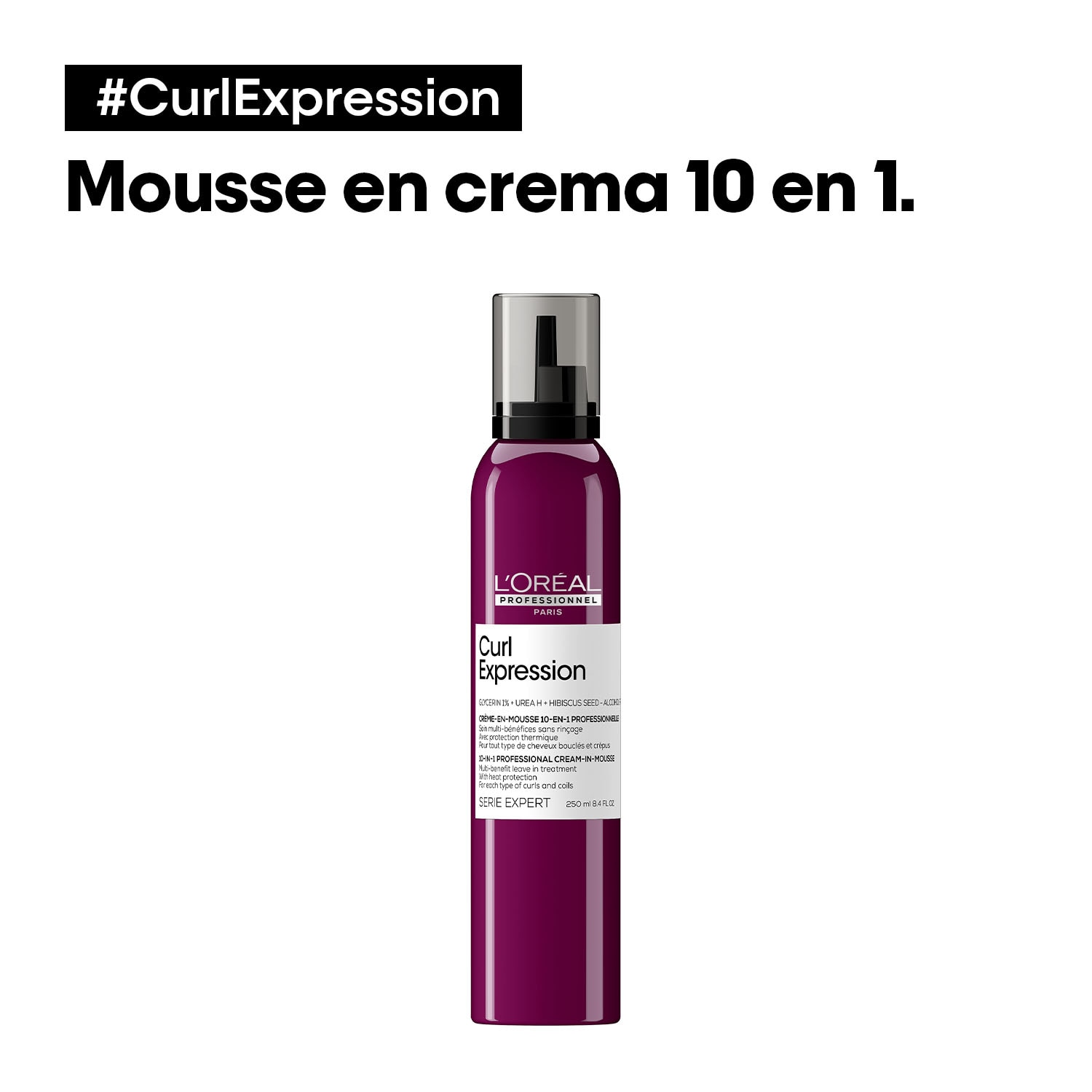 MOUSSE CURL EXPRESSION (MOUSSE 10 EN 1 PARA CABELLO RIZADO)
